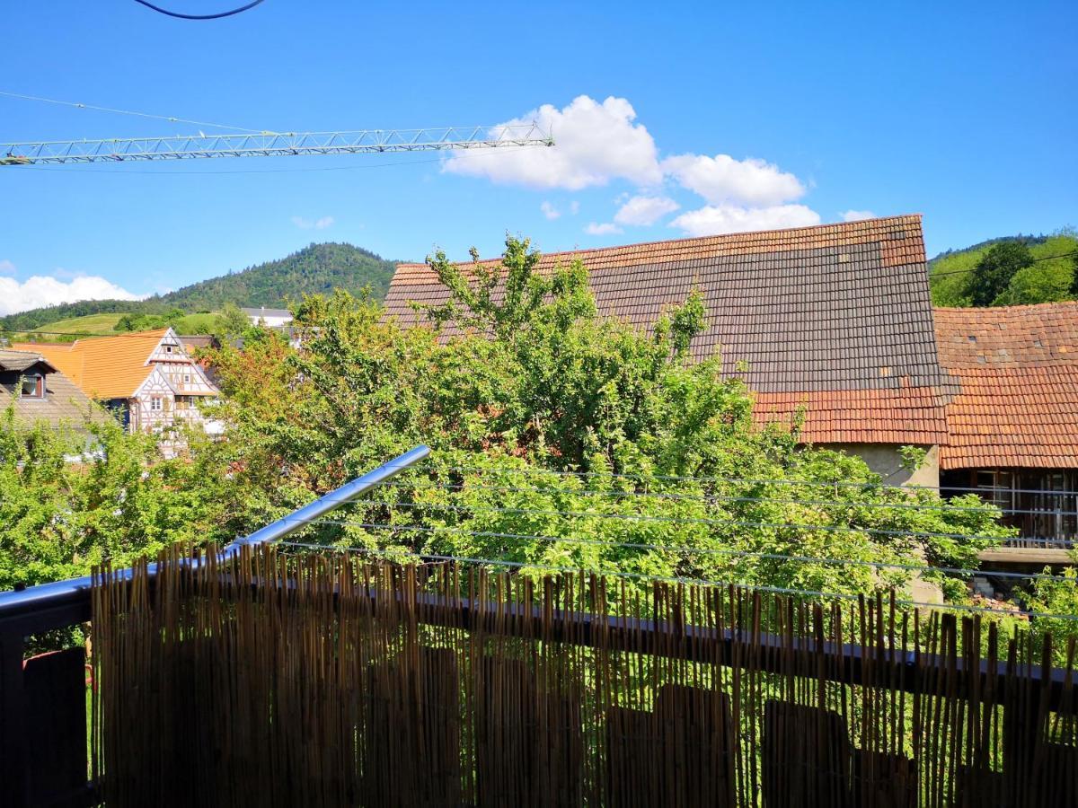 Family-Apartment Mit Balkon, Kueche, Parkplatz & Waschmaschine Offenburg Exterior foto