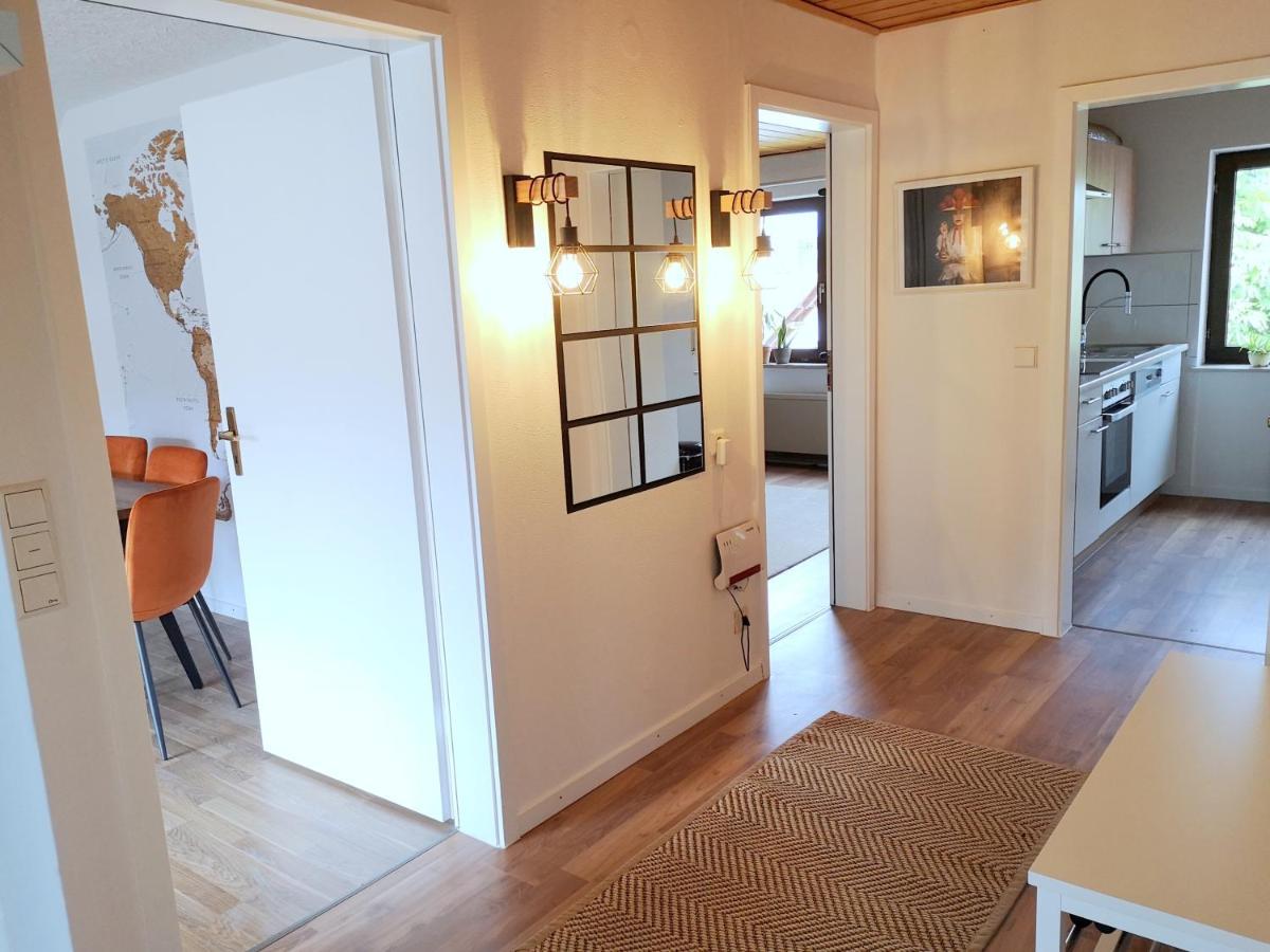 Family-Apartment Mit Balkon, Kueche, Parkplatz & Waschmaschine Offenburg Exterior foto